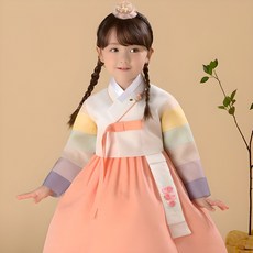 Yega 韓服 少女 Seulbinarae 韓服套裝 7005