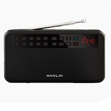 HANLIN BTE500 藍芽立體聲收錄播音機 金屬天線 加強收訊 雙喇叭收音機 藍芽喇叭 小型2聲道 FM, TF32G記憶卡