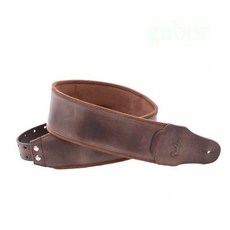 RightOn Leathercraft 系列 Vintage 吉他 貝斯 背帶 西班牙進口, 棕色, 1個
