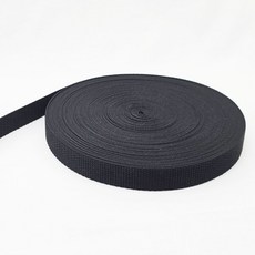 이중직 웨이빙끈 18M(20마), 1개, 검정 20mm