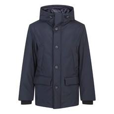 울리치 후드 버튼 코트