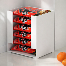 하스몰 깔끔정리 펜트리 정리 다용도 수납 스토리지 박스 소+중 세트, 화이트, 1세트