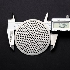 스테인레스 하수구 덮개 사각 거름망 식당 트랩 80mm, 1개, I. 304 원형 7cm
