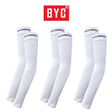 BYC 인견 쿨토시 6P 3세트 UV차단/여름 팔토시, 화이트