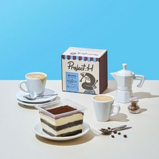 프로젝트H 건강빵 당류0g 제로 티라미수 1개, 155g