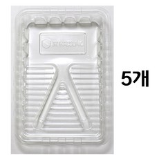 페인트 트레이 대 5개 도장판 투명판 로라판