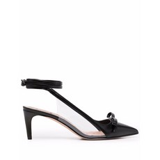 레드(V) 샌디 랩 앵클 펌프스