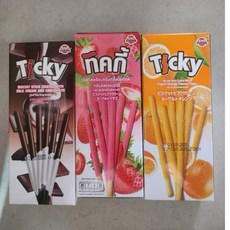 Ticky 奇趣棒 餅乾巧克力, 1個, 牛奶巧克力