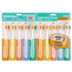 CLIO Dentimate Sense 寬邊含氟牙刷, 5入, 2個