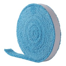 毛巾握把布【10M超纖吸汗防滑 台灣現貨】羽球拍握把布 網球拍握把布 吸汗防滑止滑, 藍色, 1個