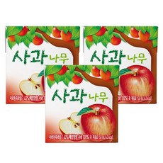 서울우유 사과나무 과일주스, 150ml, 3개
