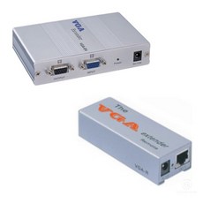 VGA 1대3 장거리리피터 전송장치 화면출력 거리연장기 다중 멀티, VGA R 리모트유닛