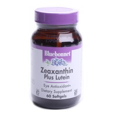 Bluebonnet 葉黃素&玉米黃素軟膠囊, 60顆, 1罐