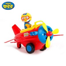 바른딜리버리 동우 뉴 뽀로로 푸시앤고 비행기 작동완구, 상세페이지 참조, 1개