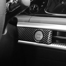 유투카 호환 K5 DL3 3세대 카본 몰딩 스타트 버튼 커버 실내 튜닝 용품