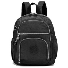 미니 하이킹 방수 백팩 지갑 여성 및 남성용 여행용 백팩 5L 블랙., 블랙