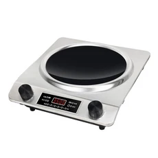 【東日家電】電磁爐 新款凹面電磁爐 大功率 家用商用凹灶爐 爆炒節能電熱爐 電爐, 普通型, 3500W銀色