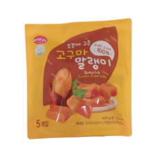 이더스 오븐에 구운 고구마 말랭이 5p, 1개, 400g
