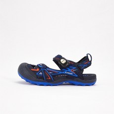 GP 女 護趾鞋 戶外 越野 包頭 涼鞋 運動 休閒 健走 溯溪 防滑 耐磨 黑藍 G1642W-20