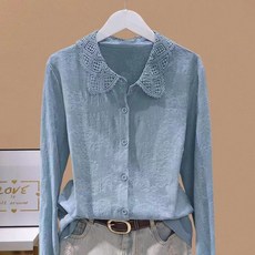 Bangurri Shop女款衣服 S-1192 遮住女性襯衫