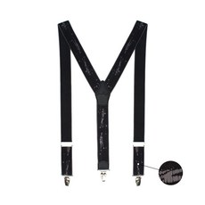 골프 프린팅 블랙 멜빵 클립 서스펜더_SP09 ksg+316Hl