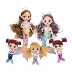 Kanier 5入公仔娃娃套組(LED櫥窗盒版) - 888玩具，精美LED展示盒，多款可愛造型，激發想像力, 姐妹版, 1個