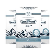 3개 아메리칸솔루션 라이트 무향 벤토나이트 고양이모래 6kg