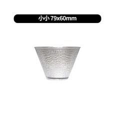 국산 PC 패턴볼 (빙수.소스.디저트) 4size, 소소 79*60, 1개