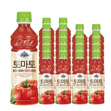 웅진 가야농장 토마토 주스, 340ml, 23개