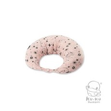 桃園小太陽 酷咕鴨 KUKU PLUS 涼感授乳月亮枕 (月亮枕/孕婦枕/哺乳枕/媽媽枕/餵奶枕), 氣質粉(涼感布)