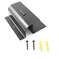 ZYAMY 차고 사다리 후크 벽걸이 외발 자전거 행거 파티오 가구 의자 랙 금속 타입 후크 보관 트롤리용 블랙