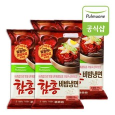 풀무원 함흥비빔냉면 460g(2인분) x 4봉, 개당 중량, 1개