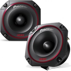 파이오니어 P.R.O. 시리즈 TS-B351PRO 3.5인치 트위터페어 - 250W 최대 하이 SPL 빌드 및 프로 레벨 자동차 오디오 블렛 스타일 트위터에 적합, Tweeter (Pair)