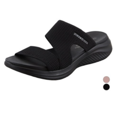스케쳐스 여성용 울트라 플렉스 샌들 슬리퍼 3.0 SL0WSCFM04