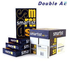더블에이 스마티스트 75g A4 복사용지 1박스, 단품, A4 2500매