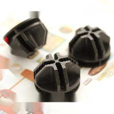 조립식 행거 수납장용 십자 커넥터 플라스틱 연결 부품, 1. 블랙 4개, 1개