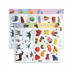 동물그림 캐릭터고무자석 교재용자석 공룡 과일 채소 3T 7종, 1개