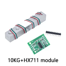 1pcs 디지털 로드 셀 무게 센서 1KG 휴대용 전자 주방 저울 + HX711 광고 모듈, 08 10KGSensor module