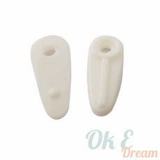 옥이드림 돔보 액자 걸이 액자부품 액자고리 그림걸이, 소품장식-돔보화이트(1EA)-도매