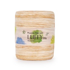 SEVY Loopy大容量紙編織線 200g, 208 焦糖色, 1個