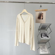 TRUDA GIRL 氧氣小開衫 天絲防曬衫 薄款外套 排扣上衣 兩穿 長袖上衣