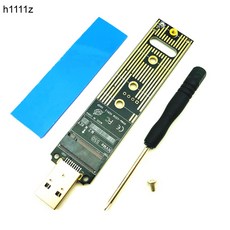 NVMe USB 어댑터 M.2 3.1 SSD 어댑터 10Gb USB3.1 2 세대 삼성에 적합한 970 960 인텔 M2 2230 2242 2260 2280, 1개