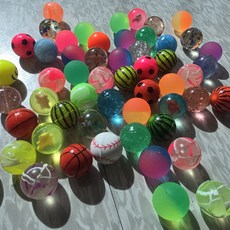 탱탱공 탱탱볼 체육용품 어린이 고양이 강아지 동물 펫장난감 얌체공 2.5mm, 20개