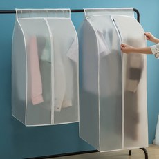 노데샵 먼지방지 행거옷커버 가리개 먼지 차단 덮개, 60x50x90cm 중, 1개, 1개입