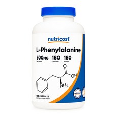 뉴트리코스트 L-페닐알라닌 500mg 180캡슐, 1개