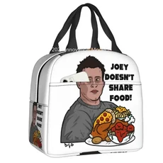 친구 TV 쇼 캠핑 여행을위한 절연 점심 가방 재사용 가능한 열 쿨러 도시락 상자 여성 어린이 식품 용기 토, 01 22x20x13cm, 11 6