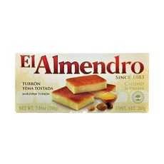 El Almendro 누가 달콤한 토스트 계란 노른자 커스터드 투론 데 예마 토스타다, 200g, 1개