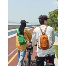 戶外便攜小挎包男款輕便外出騎行包運動登山包女胸包休閒單肩揹包, 桔色