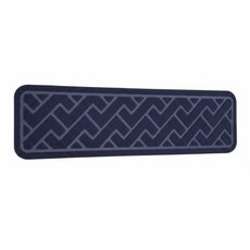 내구성 계단 트레드 미끄럼 방지 백킹 매트 소음 감소 카펫 홈 장식, 1개, 4. Dark Blue