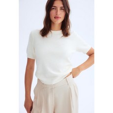 국내백화점 H&M 가디건 브랜드관 파인니트 스웨터 크림 1169364022 커플 사무실 (BK파우치 증정)